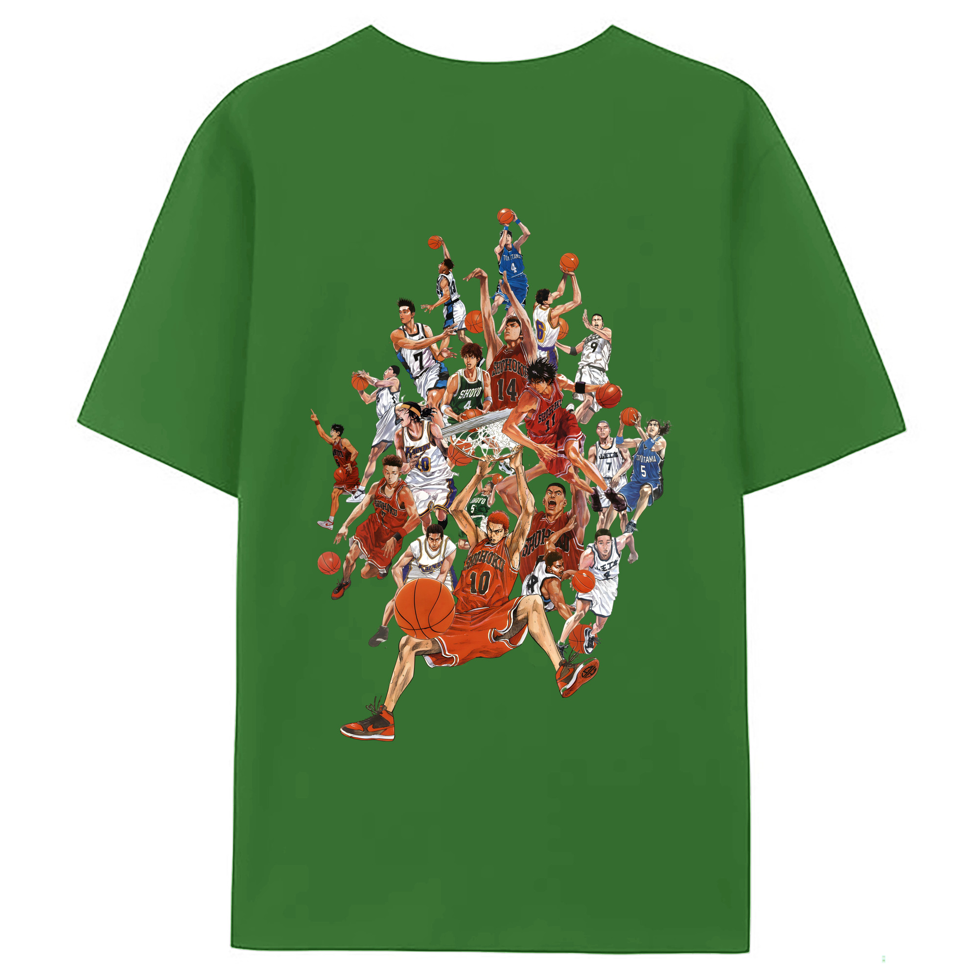 （画像用） SLAM DUNK／スラムダンク レディース半袖Tシャツ(バックプリント)